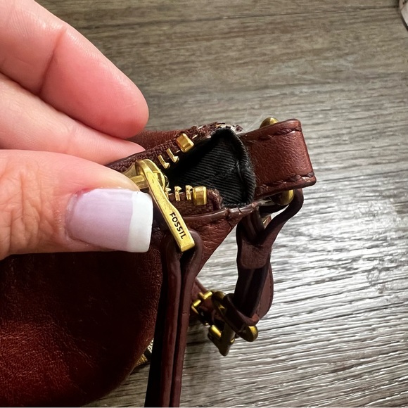 Fossil Fiona Geometric Multi Color Shapes Crossbody - Picture 7 of 17